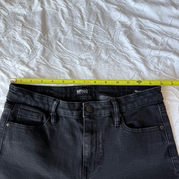 Buffalo David Bitton Women's Gray Black Washed Skinny Jeans - Picture 6 of 10